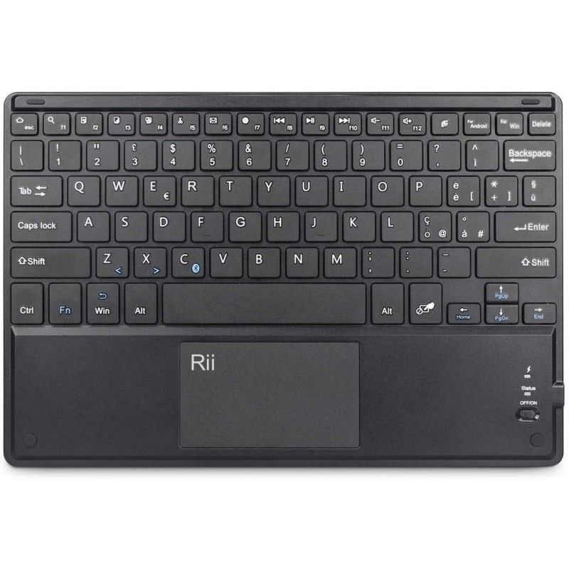 Rii BT11 (Layout Italiano) - Tastiera Bluetooth per Tablet, Smartphone,  Smart TV, Mini PC, TV Box, Computer, Playstation 3